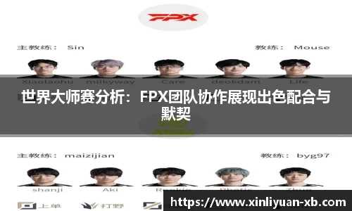 世界大师赛分析：FPX团队协作展现出色配合与默契